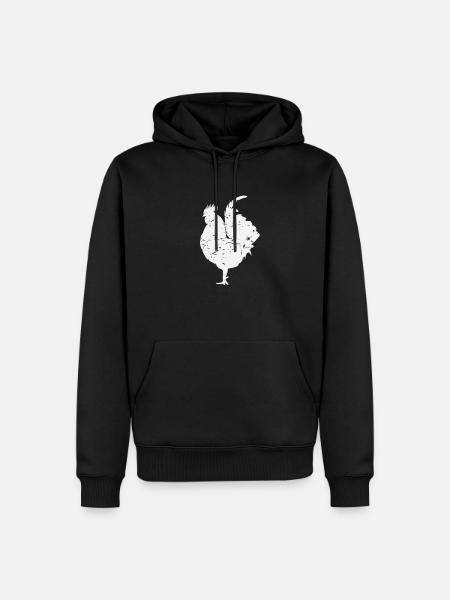 Rooster rooster - Men’s Premium Organic Hoodie - black