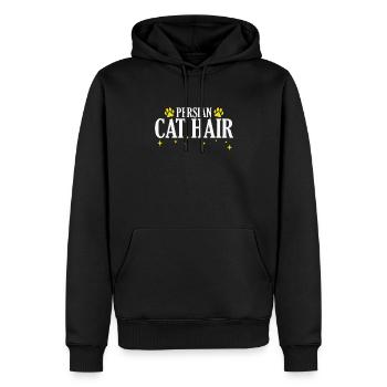 Persian Cat Hair Hauskatze - Männer Premium Bio Hoodie - Schwarz - Vorne - Nico (187cm)