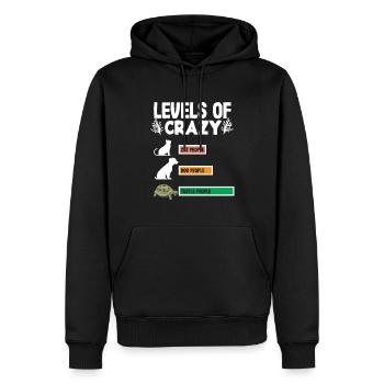 Tortue Tortue Mer Cadeau - Sweat à capuche Premium bio Homme - noir - Devant - Nico (187cm)