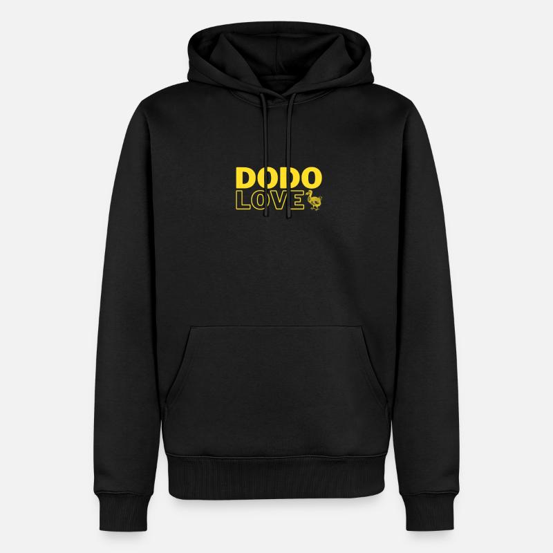 Dodo - Sweat à capuche Premium bio Homme - noir