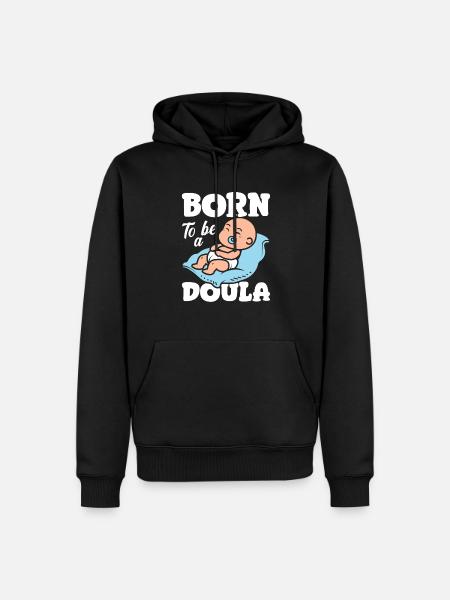 Doula Gift Doula Doulas - Men’s Premium Organic Hoodie - black