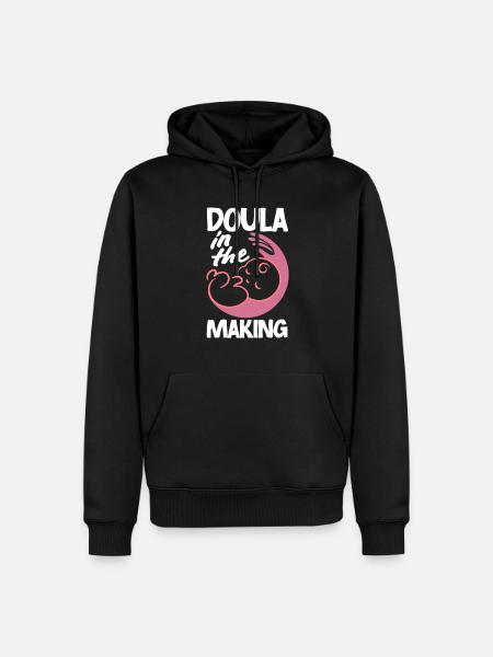 Doula Gift Doula Doulas - Men’s Premium Organic Hoodie - black