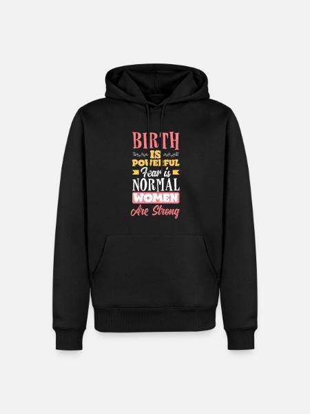 Doula Gift Doula Doulas - Men’s Premium Organic Hoodie - black