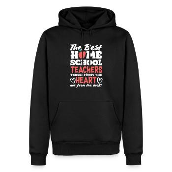 Lustiges Lehrer Lehrerinnen Geschenk - Männer Premium Bio Hoodie - Schwarz - Vorne - Nico (187cm)