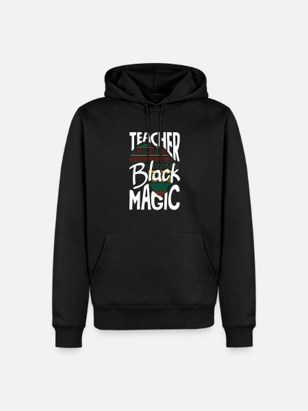 Funny Teacher Teacher Gift - Men’s Premium Organic Hoodie - black