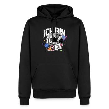 10. Geburtstag Jungen Astronaut Geburtstag - Männer Premium Bio Hoodie - Schwarz - Vorne - Nico (187cm)