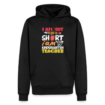 Lustiges Lehrer Lehrerinnen Geschenk - Männer Premium Bio Hoodie - Schwarz - Vorne - Nico (187cm)