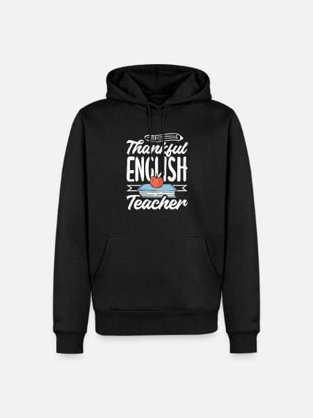 Funny Teacher Teacher Gift - Men’s Premium Organic Hoodie - black