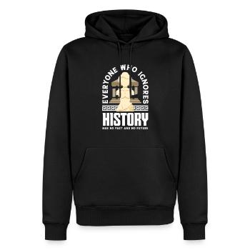 Lustiges Lehrer Lehrerinnen Geschenk - Männer Premium Bio Hoodie - Schwarz - Vorne - Nico (187cm)