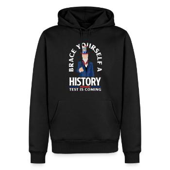 Lustiges Lehrer Lehrerinnen Geschenk - Männer Premium Bio Hoodie - Schwarz - Vorne - Nico (187cm)