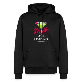 Lustiger Barkeeper Spruch Barkeeper Geschenk - Männer Premium Bio Hoodie - Schwarz - Vorne - Nico (187cm)