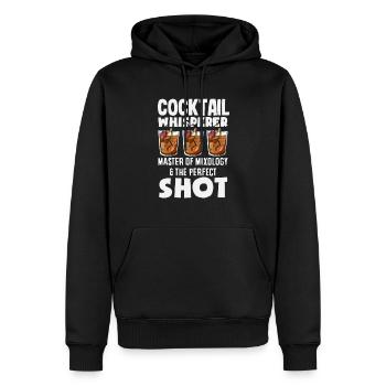 Funny Bartender Saying Bartender Gift - Men’s Premium Organic Hoodie - black - Front - Nico (187cm)