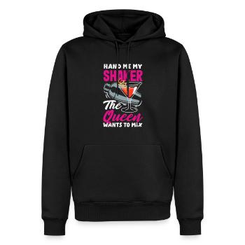 Funny Bartender Saying Bartender Gift - Men’s Premium Organic Hoodie - black - Front - Nico (187cm)