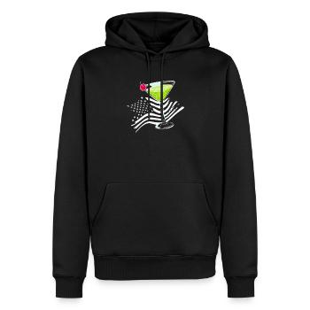 Funny Bartender Saying Bartender Gift - Men’s Premium Organic Hoodie - black - Front - Nico (187cm)