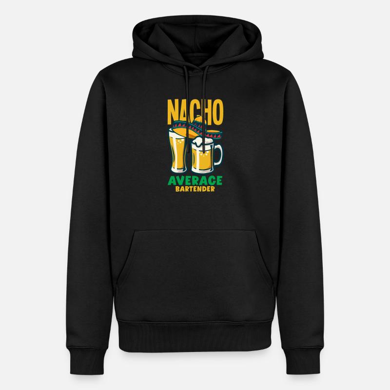 Funny Bartender Saying Bartender Gift - Men’s Premium Organic Hoodie - black