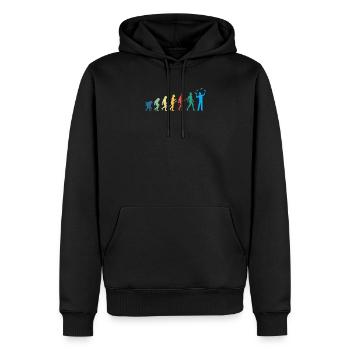 Funny Bartender Saying Bartender Gift - Men’s Premium Organic Hoodie - black - Front - Nico (187cm)