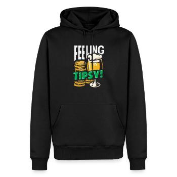 Lustiger Barkeeper Spruch Barkeeper Geschenk - Männer Premium Bio Hoodie - Schwarz - Vorne - Nico (187cm)
