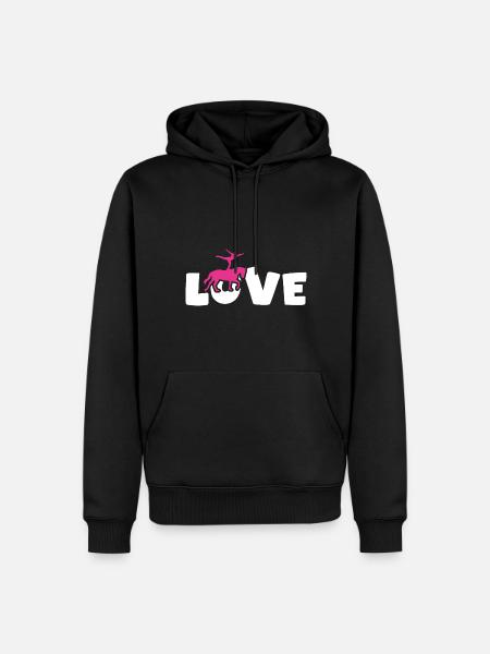 Loves Horse Vaulting Gift - Men’s Premium Organic Hoodie - black