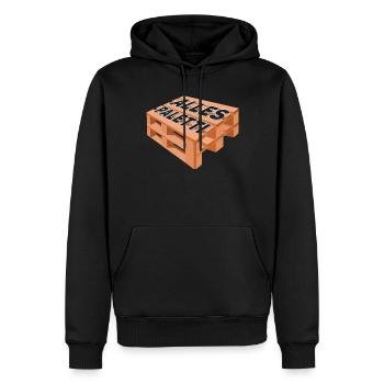 Staplerfahrer - Alles Paletti Lustiger Spruch - Männer Premium Bio Hoodie - Schwarz - Vorne - Nico (187cm)