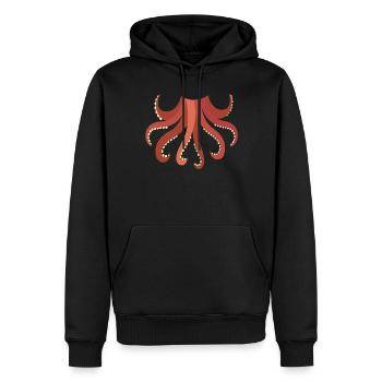 Funny Animal Octopus Costume For Halloween - Men’s Premium Organic Hoodie - black - Front - Nico (187cm)