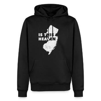 Land Map America State Home Heaven New Jersey - Männer Premium Bio Hoodie - Schwarz - Vorne - Nico (187cm)