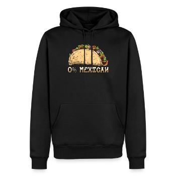 Cuisine Vintage Zero Mexican Food Mexico Taco - Männer Premium Bio Hoodie - Schwarz - Vorne - Nico (187cm)