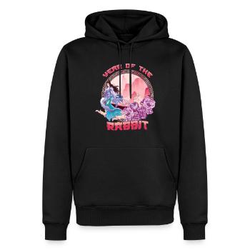 Colorful Rabbit 2023 Year Happy Chinese New Year - Männer Premium Bio Hoodie - Schwarz - Vorne - Nico (187cm)