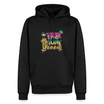 Slime Sister De La Slime Girl Colorful Slime Kid - Sweat à capuche Premium bio Homme - noir - Devant - Nico (187cm)