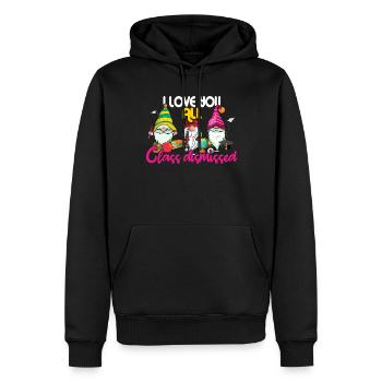 Zwerge Glücklicher Sommertag der Schulklassenliebe - Männer Premium Bio Hoodie - Schwarz - Vorne - Nico (187cm)