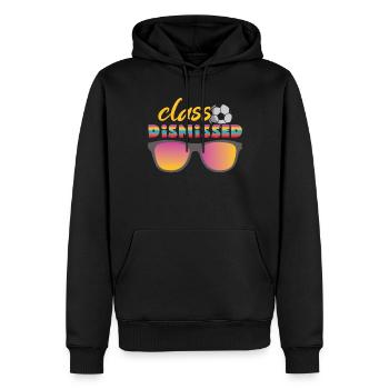 Journée d’été de l’école Bonne dernière classe rejetée - Sweat à capuche Premium bio Homme - noir - Devant - Nico (187cm)