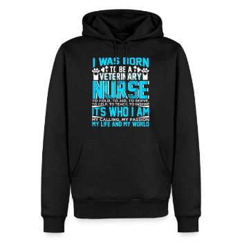 Veterinary Nurse Surgeons RCVS Profession - Männer Premium Bio Hoodie - Schwarz - Vorne - Nico (187cm)