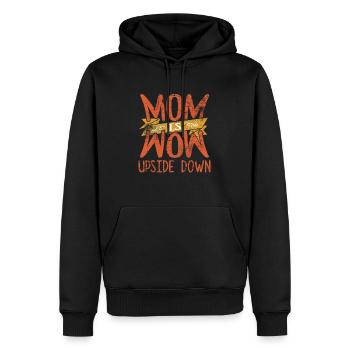 mummy - Men’s Premium Organic Hoodie - black - Front - Nico (187cm)