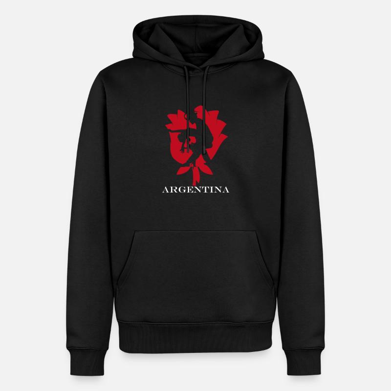 Argentinien Tango - Männer Premium Bio Hoodie - Schwarz