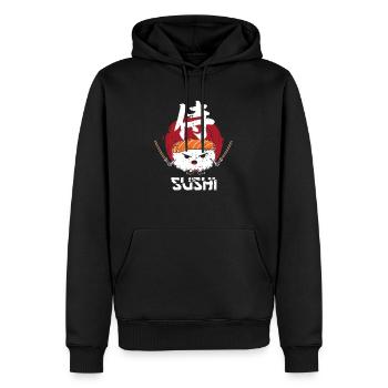 Sushi Essen Asien - Männer Premium Bio Hoodie - Schwarz - Vorne - Nico (187cm)