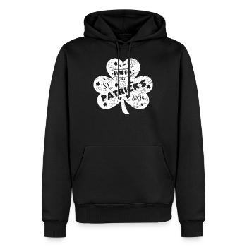 St. Patrick's Day - Männer Premium Bio Hoodie - Schwarz - Vorne - Nico (187cm)