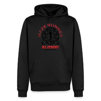 Böse ist gut - Männer Premium Bio Hoodie - Schwarz - Vorne - Nico (187cm)