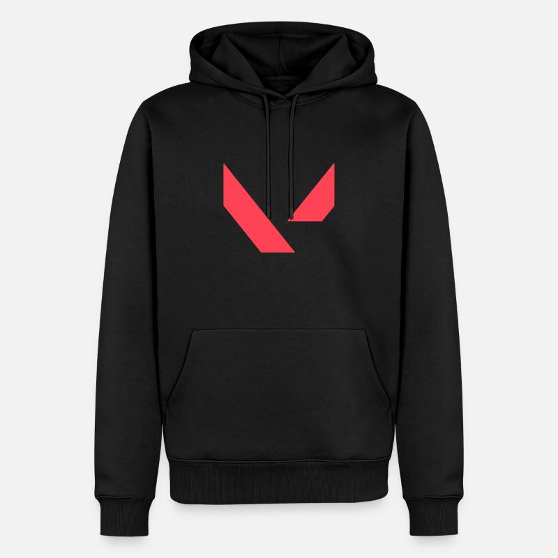 Sieg - Männer Premium Bio Hoodie - Schwarz