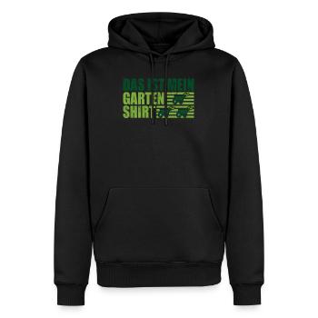 Das Ist Mein Garten Shirt gärtner Kleingärtner - Männer Premium Bio Hoodie - Schwarz - Vorne - Nico (187cm)