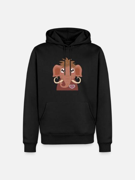 Mammut - Männer Premium Bio Hoodie - Schwarz