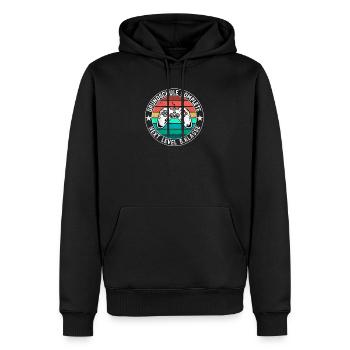 Einschulung 5. Klasse Gaming Gymnasium Realschule - Männer Premium Bio Hoodie - Schwarz - Vorne - Nico (187cm)
