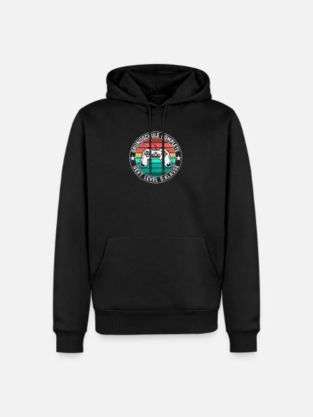 Einschulung 5. Klasse Gaming Gymnasium Realschule - Männer Premium Bio Hoodie - Schwarz