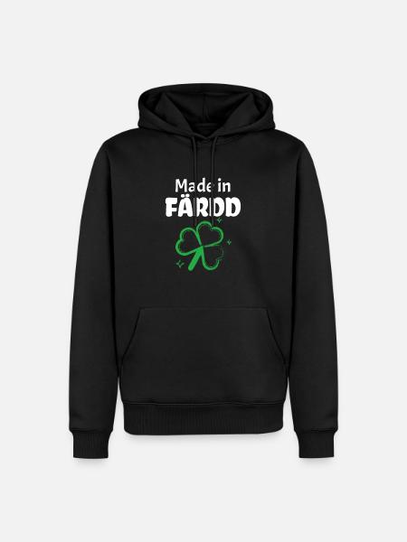 Made in Färdd - Männer Premium Bio Hoodie - Schwarz