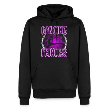 Dancing Princess Funny Ballet Dancer Poison - Sweat à capuche Premium bio Homme - noir - Devant - Nico (187cm)