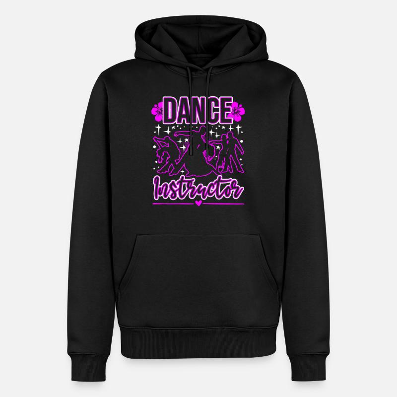 Dance Instructor - Männer Premium Bio Hoodie - Schwarz