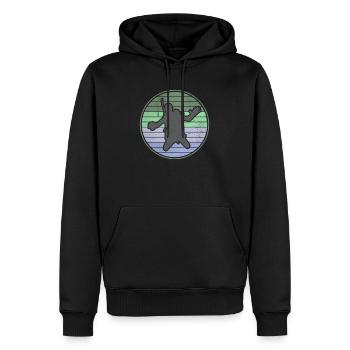 Taucher Tauchen Tauchschule Unterwasser Schnorchel - Männer Premium Bio Hoodie - Schwarz - Vorne - Nico (187cm)