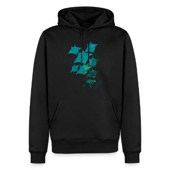 Rays Wildlife - Men’s Premium Organic Hoodie - black - Front - Nico (187cm)