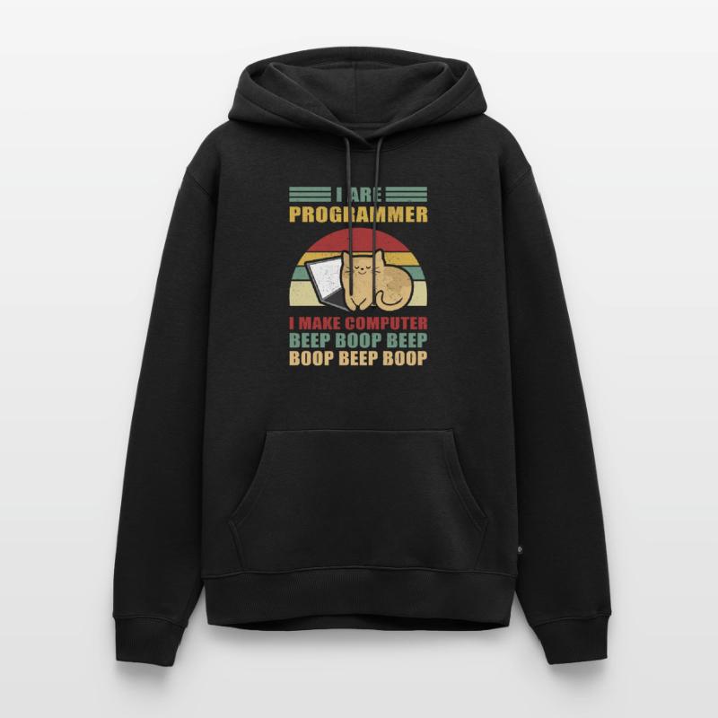 Programmer Gift Admin Computer Computer Computer Scientist Men’s Premium Organic Hoodie