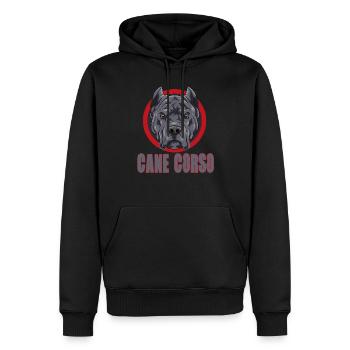 Cane Corso für einen Cane Corso Besitzer Cane - Männer Premium Bio Hoodie - Schwarz - Vorne - Nico (187cm)