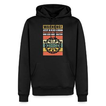 Dart Darten Geschenk Dartspieler Darts Dartscheibe - Männer Premium Bio Hoodie - Schwarz - Vorne - Nico (187cm)