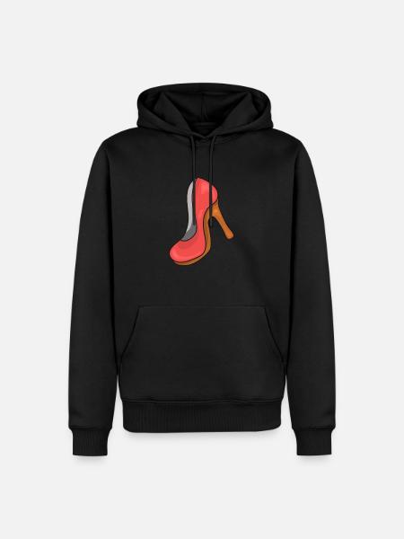 High Heels - Men’s Premium Organic Hoodie - black